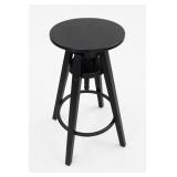 IKEA DALFRED Adjustable Black Bar Stool