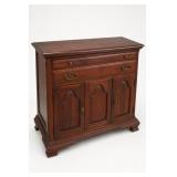 Statton Cherry Flip-Top Server Cabinet