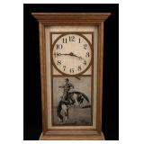 WoodGlassics Wooden Cased Pendulum Clock