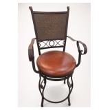 Powell Big & Tall Upholstered Bar Stool