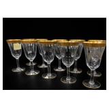 1930–1967 Tiffin Athens Glass Goblet Set
