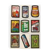 Vintage 1970s Topps Wacky Packages Sticker Lot