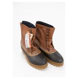 Pair LaCrosse Brown High-Top Boots