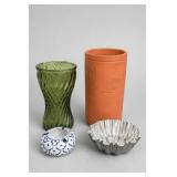 Decorative Glass Ceramic Terracotta Vessels