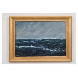Signed Nordberg Original Seascape Artwork