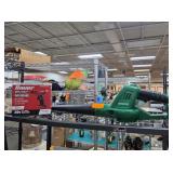 Power Tool Lot: Bauer Glue Gun & Gardenline Blower