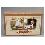 Grandeur Noel 2000 Porcelain Christmas Ensemble