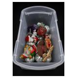 Assorted Christmas Ornaments & Decorations