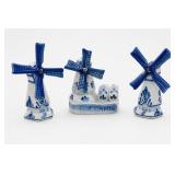 Blue-and-White Ceramic Clog Ornaments