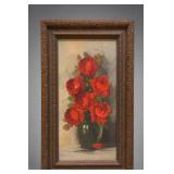 Framed Floral Still Life Artwork