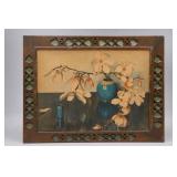 Framed Floral Still-Life Artwork Print