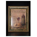 Pecorino Wine Scene Framed Print