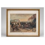 1903 Robert J. Onderdonk Fall Of The Alamo Print