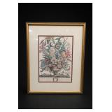 September Floral Urn Framed Print