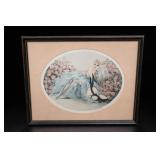 Louis Icart "La Belle Rose" Framed Art Deco Prin