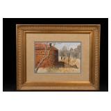 Jeff Perry Framed Landscape Artwork