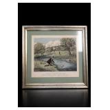 J. Pollard Live-Bait Fishing Print