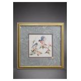 Signed Jean Cassady Bird Artwork