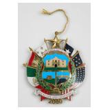 2000 Remember The Alamo Texas Ornament