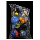Assorted Glass Marbles