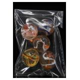 Decorative Swirled Glass Objects