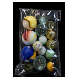 Assorted Glass Marbles
