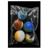 Assorted Vintage Marbles