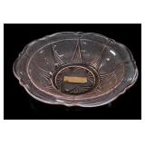 Hazel Atlas Royal Lace Pink Depression Glass Bowl