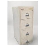 FireKing Four-Drawer Filing Cabinet
