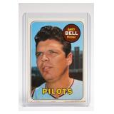 Topps 377 Gary Bell Pilots Baseball Card