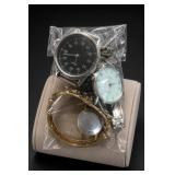 Assorted Wristwatches And Pocket Watch