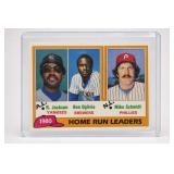 1976 Topps #195 Luzinski Bench Perez Card