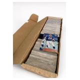 Baseball Card Collection With Pinnacle Card Top