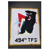 494th TFS Black Panther Banner