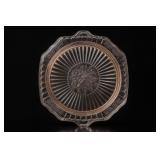 Jeannette Pink Depression Glass Poinsettia