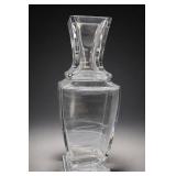 Baccarat Pearl Square-Form Crystal Vase