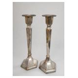 INDIA Pottery Barn Silver-Tone Taper