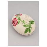Limoges Potentilla Russelliana Porcelain Box