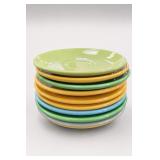 Fiesta Ceramic Saucers 10pc