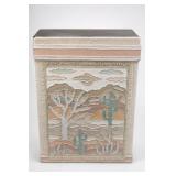 Southwestern Textile Upholstered Art Sarah Keeler