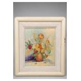Floral Still-Life Framed Painting
