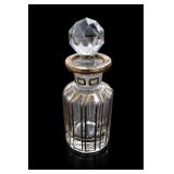 Antique Baccarat Crystal Perfume Bottle c 1900