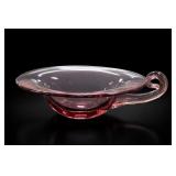 Tiffin Franciscan Handled Glass Dish