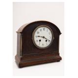 Antique Wooden Mantel Clock