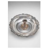 Sterling Silver Weighted Candlestick & Plated