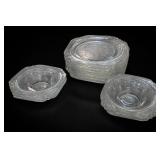 Lot of Depression Glass Bowls