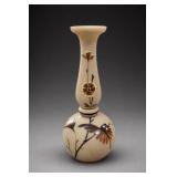 Floral Decorated Glazed Vase
