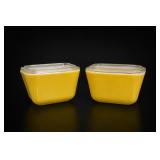 Pyrex Lidded Glass Refrigerator Dishes