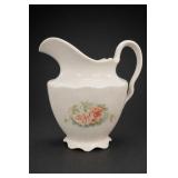 Ceramic Floral Pitcher