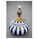 Porcelain Treasures Oil Lamp